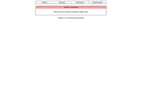 contests screenshot