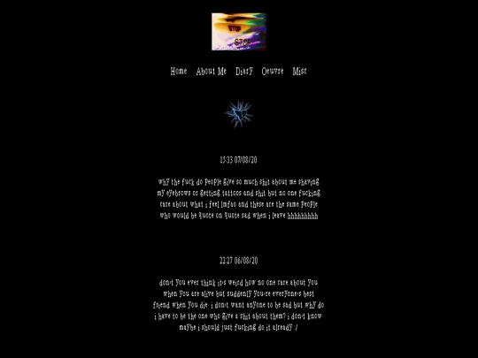 diary screenshot