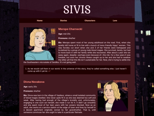characters screenshot
