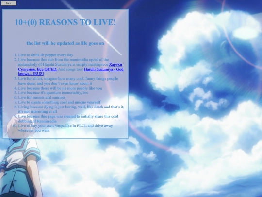 reasonstolive screenshot