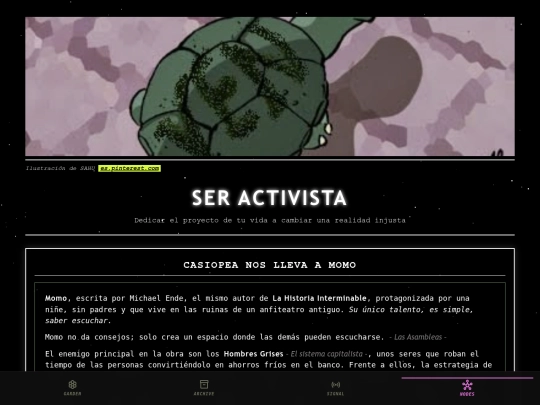 activismo screenshot