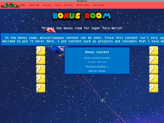 bonus screenshot