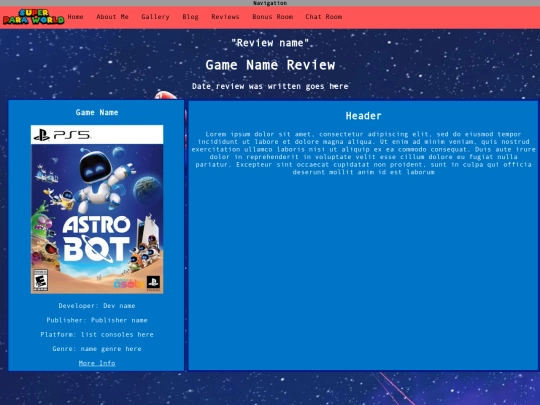 reviews/reviewtemplate screenshot