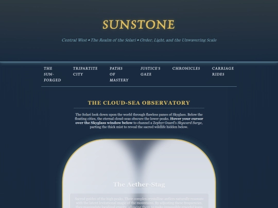 Atheriamore/Sunstone screenshot