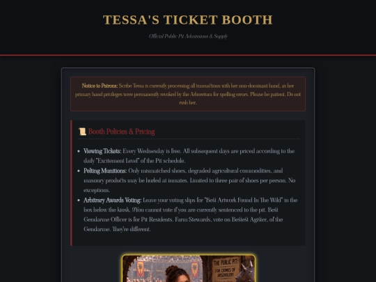 More-widgets/Tessas-Booth screenshot