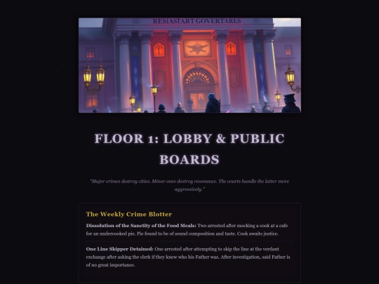 Web-Pages/Giltway-Gatzette screenshot
