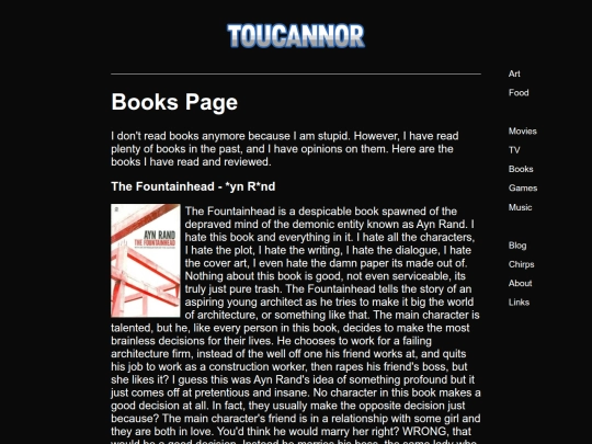 books screenshot