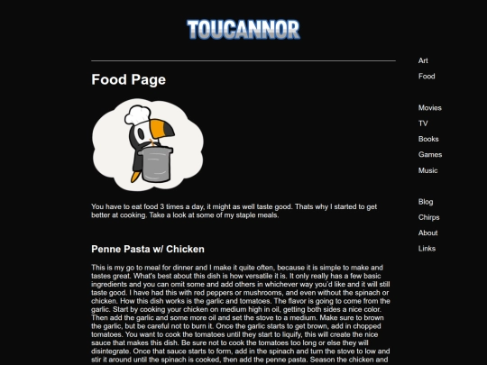 food screenshot