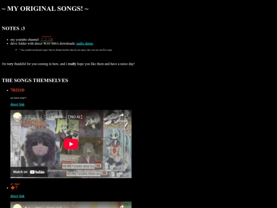 mysongs screenshot
