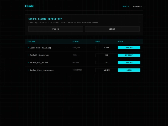 About-me screenshot