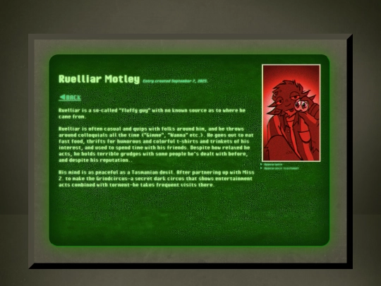 SPECIMEN/RUELLIAR screenshot