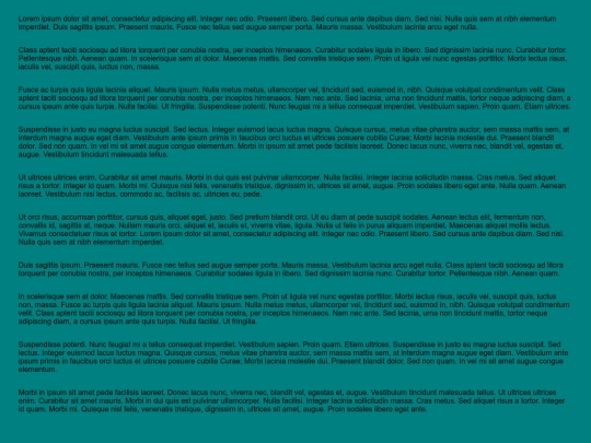 lorem-ipsum screenshot