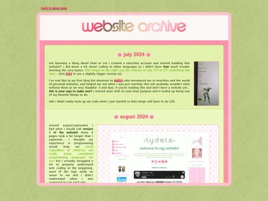 archive screenshot