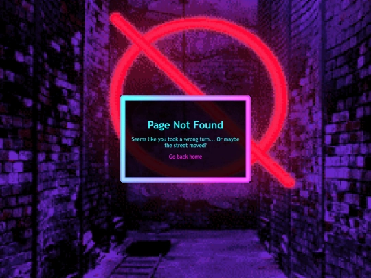 not_found screenshot
