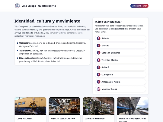 nuestrobarrio screenshot