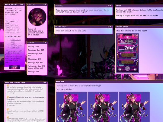 test screenshot
