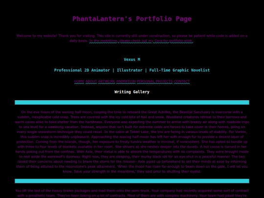 portfolio screenshot