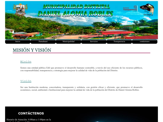 html/misionyvision screenshot