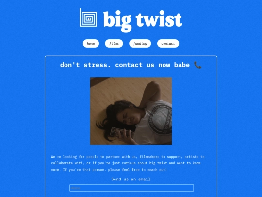 contact screenshot