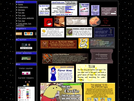 Quizzes screenshot