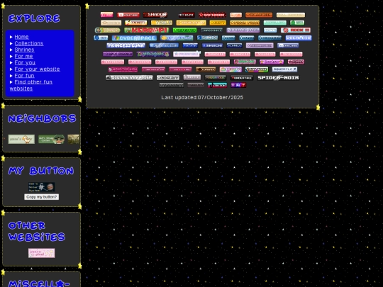 Shinybuttons screenshot