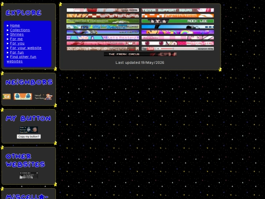 Userbars screenshot