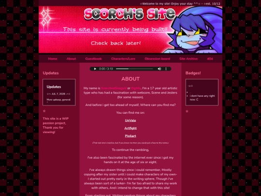 About screenshot