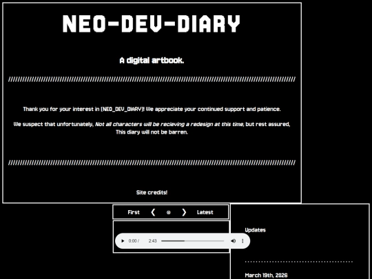 MISClore/NEO/Dev_Diary screenshot
