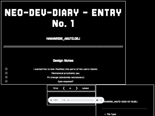 MISClore/NEO/Dev_Diary/1 screenshot