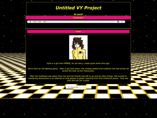 UV/Characters screenshot