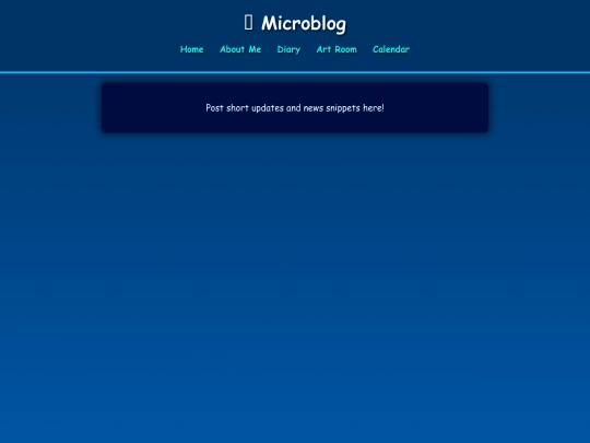 microblog screenshot