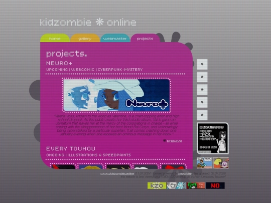 projects screenshot