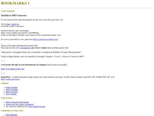 bookmarks1 screenshot