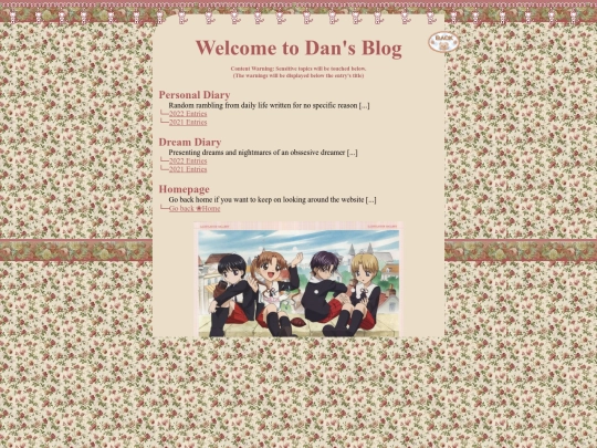 blog screenshot