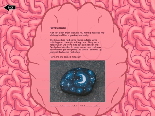brain/personal-brain/painting-rocks screenshot
