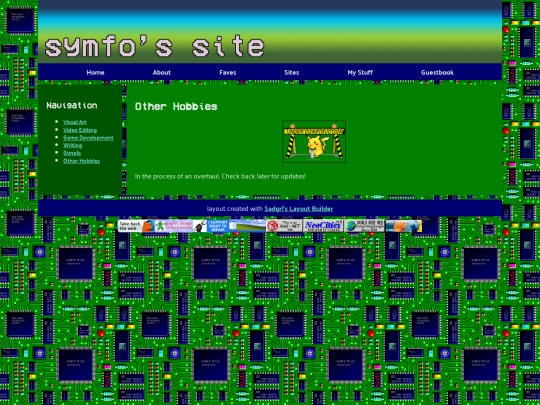 mystuff/hobbies screenshot