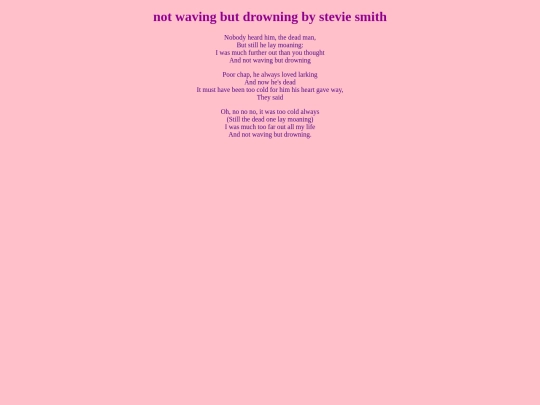 notwavingbutdrowning screenshot
