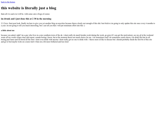 blog screenshot