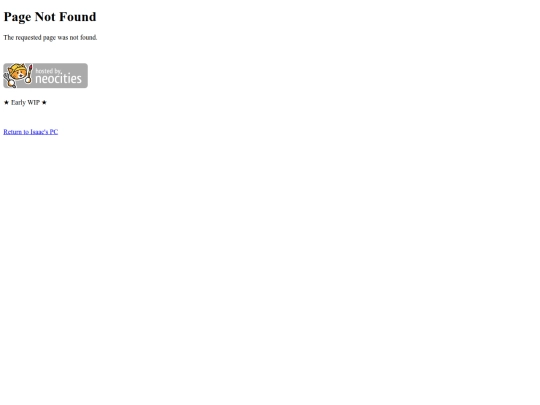 not_found screenshot