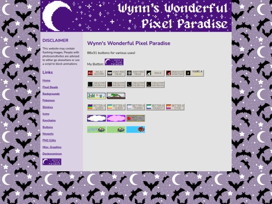 buttons screenshot