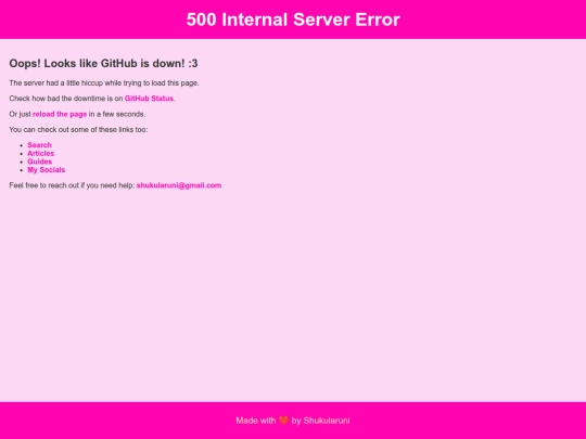 500 screenshot