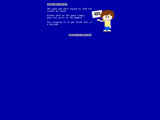 not_found screenshot