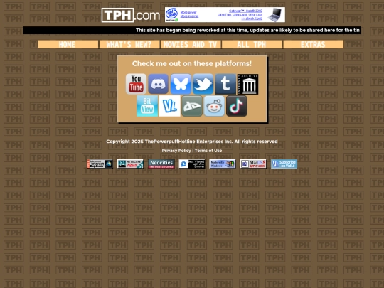 socials screenshot