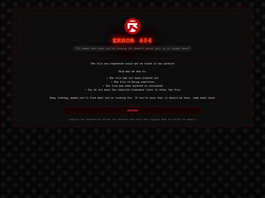 not_found screenshot
