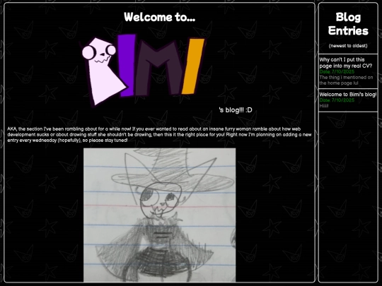 blog screenshot