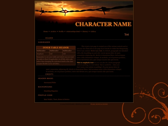 Test screenshot