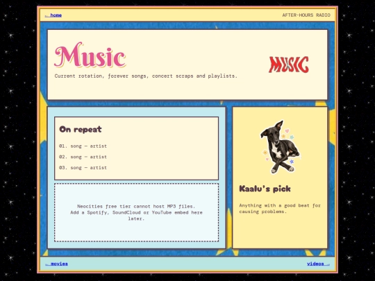 music screenshot
