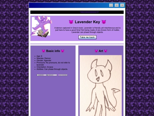 TheLavenderKey screenshot