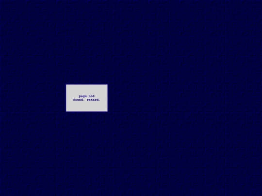 not_found screenshot