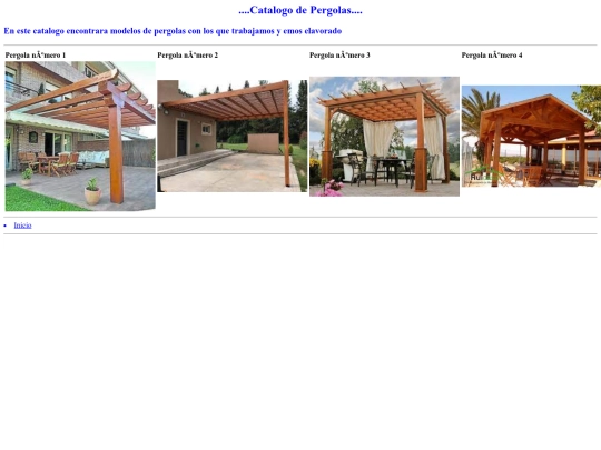 pergolas screenshot